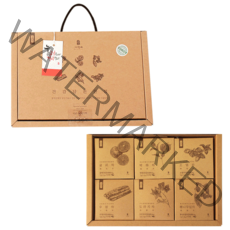 자연애 건강담은 한첩 텀블러용 수제차 선물세트, 6종, 1세트