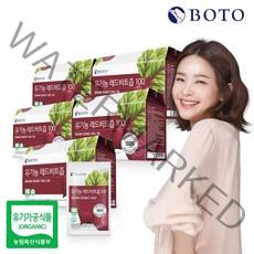 보뚜 유기농 레드비트즙 100, 90ml, 150개입