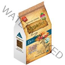 오가다이어트(Orgadiet) 유기농 오가닉 가수분해 애견사료 오리현미, 2kg