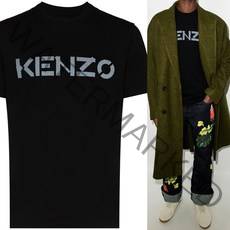 [피렌체상인]22SS 겐조 블랙 KENZO 로고 프린팅 반팔 5TS000