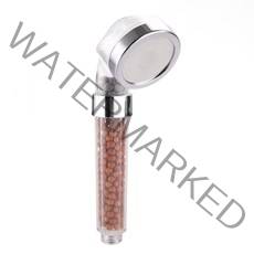 네이쳐리빙 물쎈 맥반석 3중필터 수압상승 샤워기 헤드, 1개