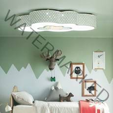 예스케이라이팅 LED방등 구름이50W 키즈방등 아이방등 어린이방등 LG정품칩 천장등/실링라이트, 화이트