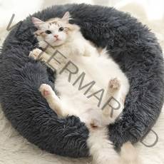 포시럽 폭싹 도넛 반려동물 마약 방석, 차콜