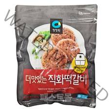 청정원 더맛있는 직화떡갈비, 1개, 420g
