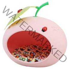 아하토이 펫빌더 하우스 + 방석세트, 프리미엄프레드 핑크