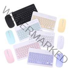 블루투스키보드i, 노란색, 7인치키보드+단일모드배터리마우스