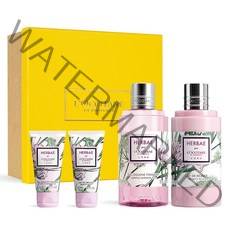 록시땅 에르베 로 샤워젤 바디로션 바디 케어 기프트 세트, 에르베 로 바디 케어 세트 (샤워젤 + 바디로션)