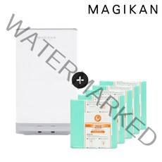 매직캔 스텔라 휴지통 27L + 리필 280R4B 4p 세트, 화이트(MJ280WG), 1세트