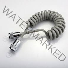 스프링호스 샤워기 물때방지 샤워 호스 줄 그레이 2M