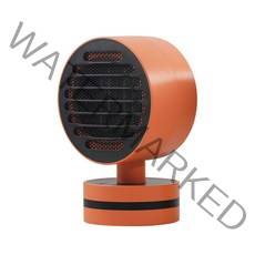 뉴이즈 마카롱 미니 온풍기 500W, 붉은색