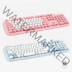 투원몰 프리미엄 엑토 무선키보드 레트로, 블루, 740149, 일반형