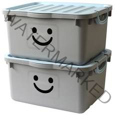 보노하우스 모던 초대형 해피박스, 그레이, 2개입