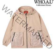 후아유 [NC충장] 캠핑 바람막이 WHJJB2521U35BEIGE 오버사이즈 소재 좋은 홑겹으로 훨씬 가벼운 남성 여성 운동 여행 입기 좋은 여름점퍼