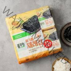 풀무원 들기름 재래도시락김, 5g, 12개