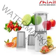 신일전자 SMX-200SKS 강력모터 날 2개 컵3개 미니 다용도 믹서기 다지기 분쇄기 주서기, SMX-200MKS(화이트)