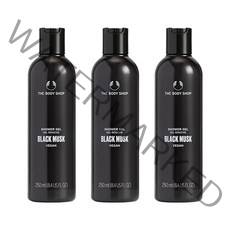 더바디샵 블랙 머스크 샤워 젤 8.4oz(250ml) The Body Shop Black Musk Shower Gel 3팩