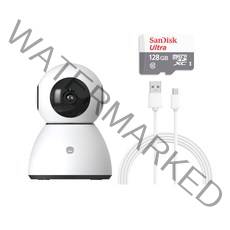 헤이홈 스마트 홈카메라프로 + SD카드 + 케이블연장 3m, KW-MC057-CPNG-01