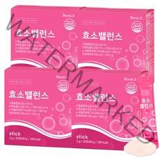 본트비 효소 밸런스 석류맛, 30포, 4박스