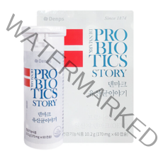 Denps 덴프스 프로바이오틱스 덴마크 유산균 이야기 60캡슐, 4개월분