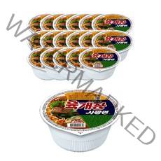 (올따옴) 농심 육개장사발면 86g 18개, 1세트