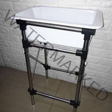 강아지 스탠드 욕조 스탠딩 스텐드 반려견 목욕통, 스몰 스탠딩 욕조 세트