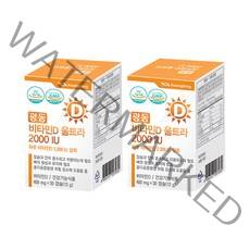 광동 비타민D 울트라 2000IU, 30정, 2개