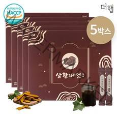 더햅 장수 상황버섯 진액 액기스 엑기스 농축 5박스 300포 (192000원 할인)(+쇼핑백 증정)