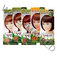 자연생활 새치 멋내기 염색약, 5호(자연갈색), 1개