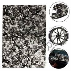 수전사필름 pva 0.51m 멋진 해골 수로 필름 물 전송 인쇄 필름 하이드로 딥