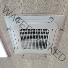 에어컨닥터 에어컨바람막이 윈드바이저, 택배/설명서 참조, LG,삼성등 4way용 1세트 4개