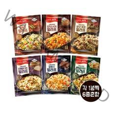 삼립 그릭슈바인 필라프 6종혼합 1봉씩 냉동볶음밥 밀키트