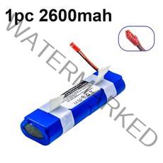 [로봇청소기] 14.8V 배터리 2600mAh 3200mAh 리튬 ilife V5 V5s V50 V3 plus v3s pro 로봇 진공 청소기 교체, [01] 148 볼트, [01] 2pcs 3200mAh White