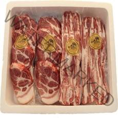 덤앤덤제주, 제주흑돼지1kg(앞다리살)
