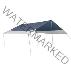 아웃도어 대형 캠핑 사각 타프 440x440cm, 차콜