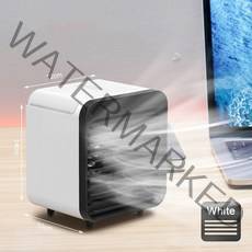 이동식 에어컨 실외기없는 냉방기 미니 원룸 무시동 냉풍기 캠핑 차박용 휴대용 USB 3, 2-미니 팬-화이트