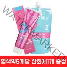 새롬 엘르 칼라 업 컬러 크림 120ml/염색약/5개당 산화제 1통/염모제, 5/30 밝은 갈색, 1개