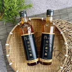 연동마을 국산 저온압착 방앗간 참기름, 들기름, 180ml