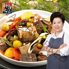 [마음심은] 배윤자 푸짐한 소갈비찜 3팩 (팩당800g), 단품