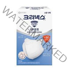 크리넥스 KF80 라이트핏 마스크 소형 10PX4개, 10개입, 4개