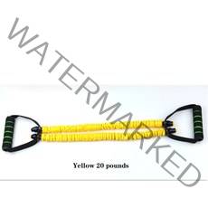 피트니스 저항 밴드 봄 가슴 확장 훈련 들것 실내 스포츠 남성과 여성 체육관 근육 운동 팔 장비, 노랑