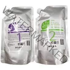 [DADA] 다다 퓨레이라 볼륨 스트레이트(하드-건강모발용) 1제500ml+2제500ml(액상타입), 1개