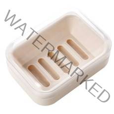 더자카 반투명 배수비누곽, 화이트 (Y217LBBO024), 1개