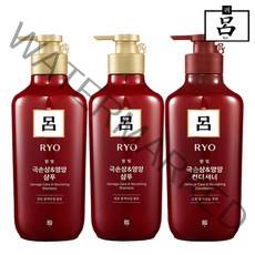 [무료배송]려 함빛모 극손상&영양 (샴푸2+컨디셔너1) 550ml, 1세트