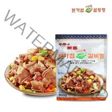 본가집 대용량 즉석탕 소갈비찜 800g, 1개
