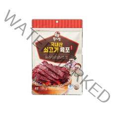 홍대감 국내산쇠고기 육포 135G, 옵션1 - 기본포장 (박스or비닐포장) (+0원)