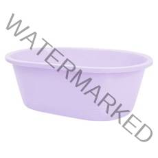 그린센스 마카롱 욕조 중형, 퍼플, 1개