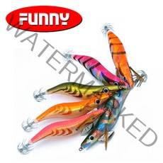 퍼니피싱 갑오징어 무늬오징어 산타에기 에깅낚시 베이직 에기 3호 3.5호 루어/플라이훅, 3.5호에기 [3. 국방 / 골드], 21g