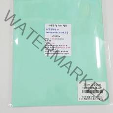 의류 열 전사 필름 25 x 20 cm 10p, P파스텔그린, 1개