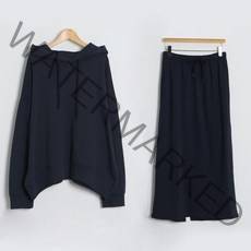 여성용 밀키 후드 + 스커트 트레이닝 세트