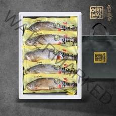 [어화반상] 법성포 부세찐보리굴비 특선 5미 30~32cm(내장제거+자숙/전자레인지3분 완, 상세 설명 참조